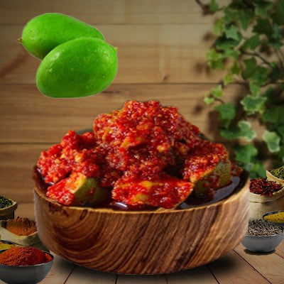 Jampani Pickles Mango Avakaya Pickle - 450 gms